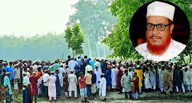 জামায়াত নেতা আজিজুল ইসলামের জানাজায় হাজারো মুসল্লির ঢল