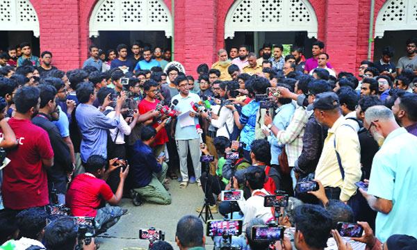বুয়েটের ছাত্র আন্দোলন নিয়ে অ্যাকশনের হুমকি