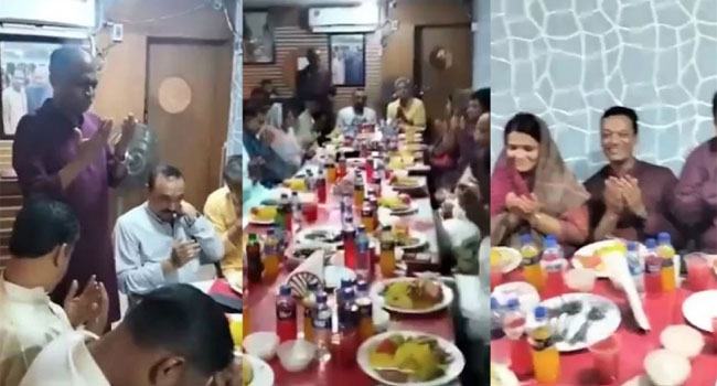 ইফতারের আগে শ্রমিক লীগ নেতার মোনাজাতে হাসির রোল, ফেসবুকে ভাইরাল