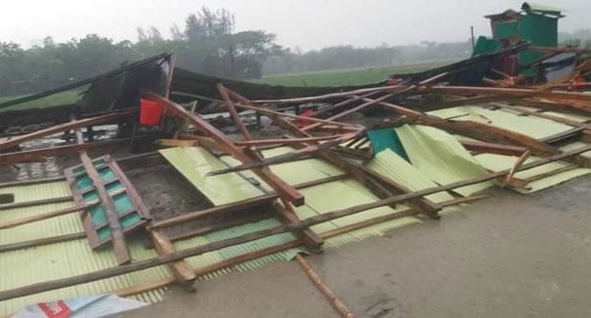 হাতিয়ায় কালবৈশাখীর তাণ্ডবে ব্যাপক ক্ষয়ক্ষতি