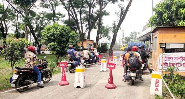 ঈদযাত্রার ১ দিনে বঙ্গবন্ধু সেতুতে ৯ হাজার মোটরসাইকেল পারাপার