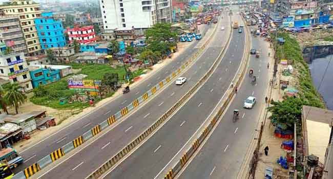 ঈদযাত্রায় ফাঁকা ঢাকা-চট্টগ্রাম-সিলেট মহাসড়ক