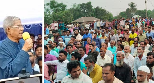 সরকার রাষ্ট্রযন্ত্রকে ব্যবহার করে দেশকে পরাধীন করে রেখেছে : মির্জা ফখরুল
