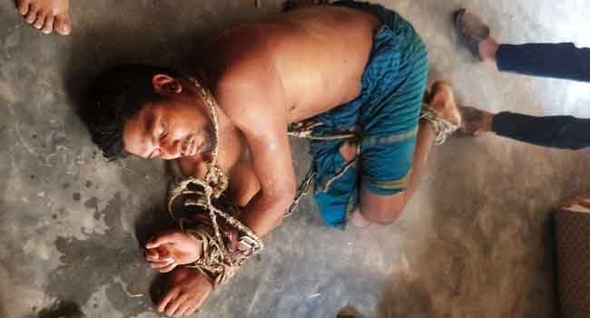 দুমকিতে ভাতিজার দায়ের কোপে চাচা খুন