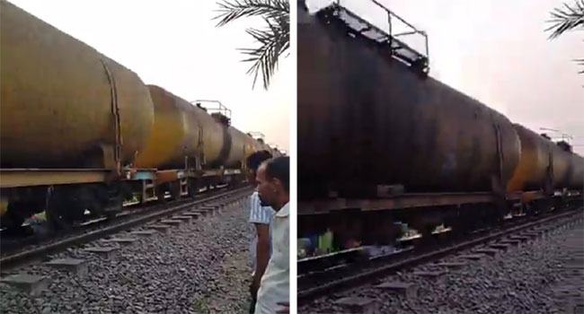 রেললাইনে পড়ে থাকা লাশের উপর দিয়েই চলল ট্রেন