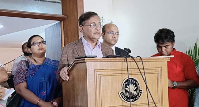 ইরান-ইসরাইল উত্তেজনা নিরসনসহ গাজায় হত্যাযজ্ঞ বন্ধ চায় বাংলাদেশ : পররাষ্ট্রমন্ত্রী