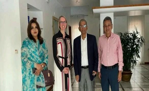 ব্রিটিশ হাই কমিশনারের সাথে বিএনপি নেতাদের বৈঠক