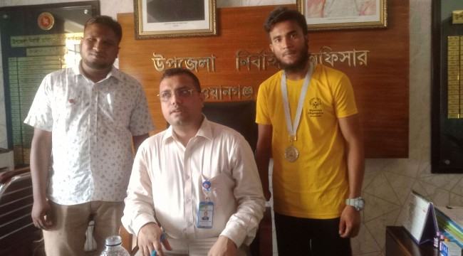 ক্রিকেট খেলতে অস্ট্রেলিয়া যাচ্ছে দেওয়ানগঞ্জের প্রতিবন্ধী শিক্ষার্থী শিহাব