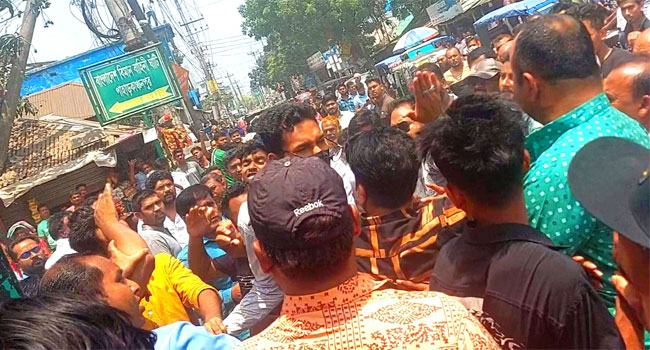 সখীপুরে সাবেক ও বর্তমান এমপির সমর্থকদের মধ্যে ব্যাপক সংঘর্ষ