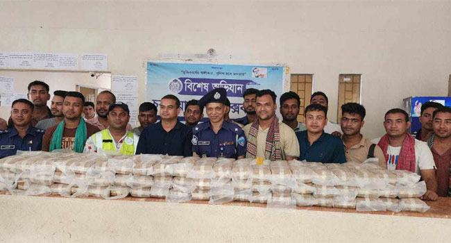 কক্সবাজারে পুলিশের অভিযানে সাড়ে ১২ লাখ ইয়াবা জব্দ