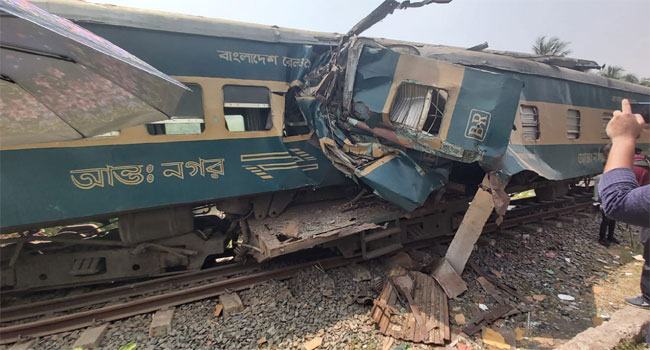 গাজীপুরে ট্রেন দুর্ঘটনা : সাময়িক বরখাস্ত ৩, ঘটনা তদন্তে ৩ কমিটি