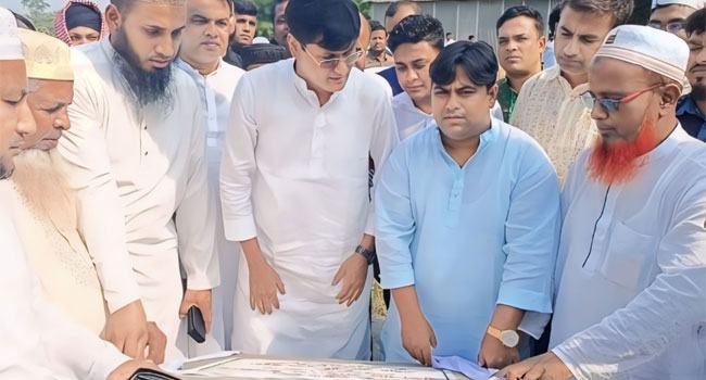 আশুলিয়ায় ৫ টাকার উন্মুক্ত কবরস্থান উদ্বোধন