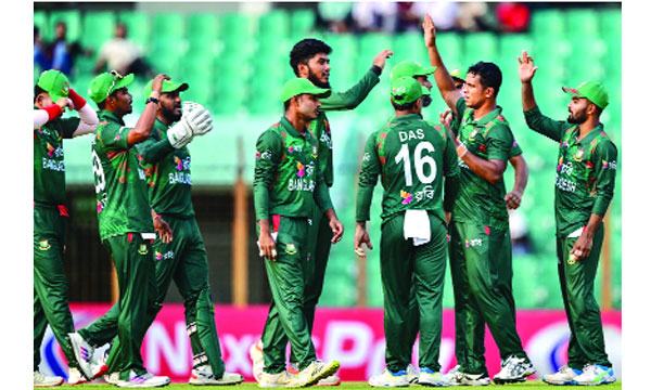 দুই ম্যাচ আগেই বাংলাদেশের সিরিজ জয়