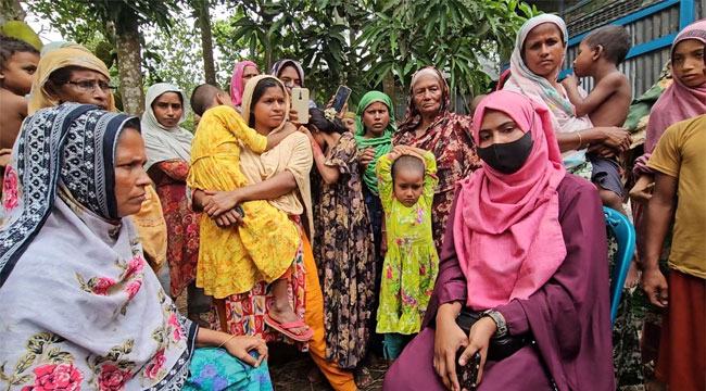 প্রবাসী স্বামীকে তালাক দিয়ে প্রেমিকের বাড়িতে তরুণীর অনশন