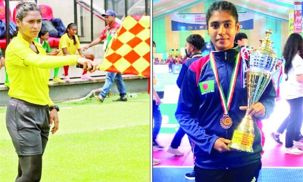 ফুটবল রেফারিংয়ে খো খো অধিনায়ক