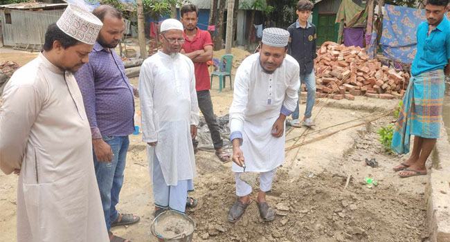 দাগনভূঞায় অগ্নিদগ্ধ পরিবারের মাঝে জামায়াতের উদ্যোগে গৃহ নির্মাণ উদ্বোধন