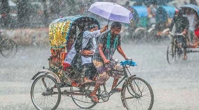 সারা দেশে টানা ৩ দিন বৃষ্টির পূর্বাভাস