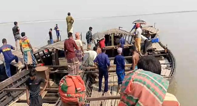 গাইবান্ধায় নৌকা থেকে পড়ে ব্রহ্মপুত্র নদে যুবক নিখোঁজ