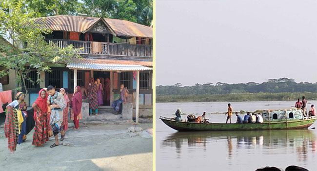 বিয়ের দিন নদীতে গোসলে গিয়ে বর নিখোঁজ
