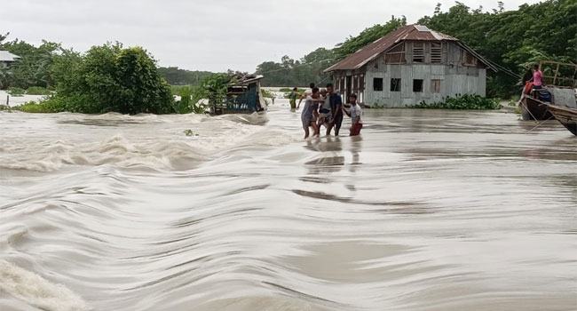 ঘূর্ণিঝড় রেমাল : রাঙ্গাবালীতে ১০ গ্রামসহ নিম্নাঞ্চল প্লাবিত