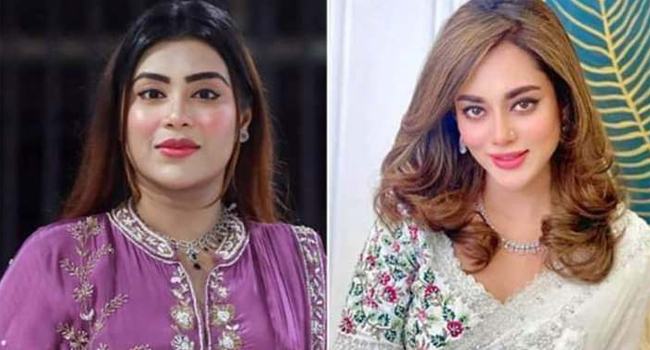 শক্তি প্রমাণে ২ নায়িকার কোমর বাঁধা লড়াই