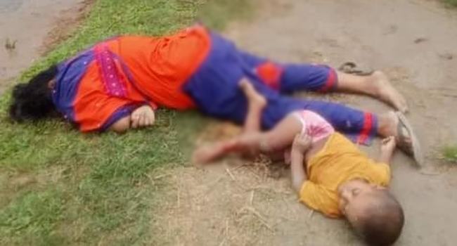 পূর্বধলায় নারীর লাশ ও জীবিত শিশু উদ্ধার