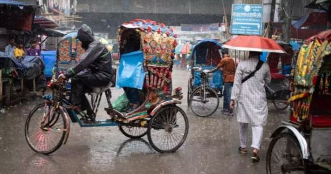 ৫ বিভাগে বৃষ্টির পূর্বাভাস