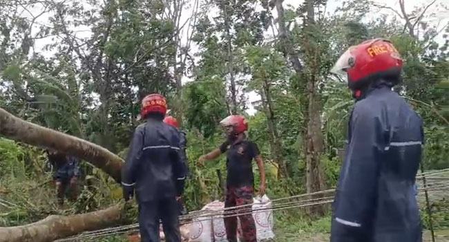 ঘূর্ণিঝড় রেমালের তাণ্ডব : ৫ দিন ধরে বিদ্যুৎহীন পাথরঘাটা