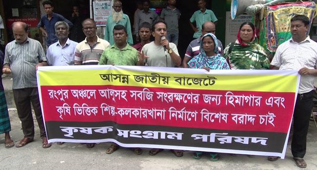 বাজেটে রংপুর অঞ্চলে সবজি হিমাগার স্থাপনে বিশেষ বরাদ্দের দাবি চাষিদের
