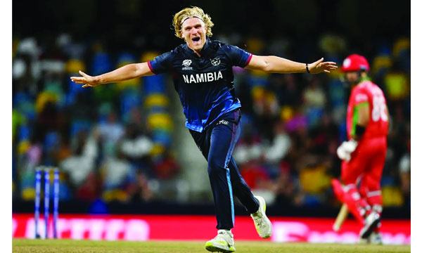 সুপার ওভারে নামিবিয়ার জয়