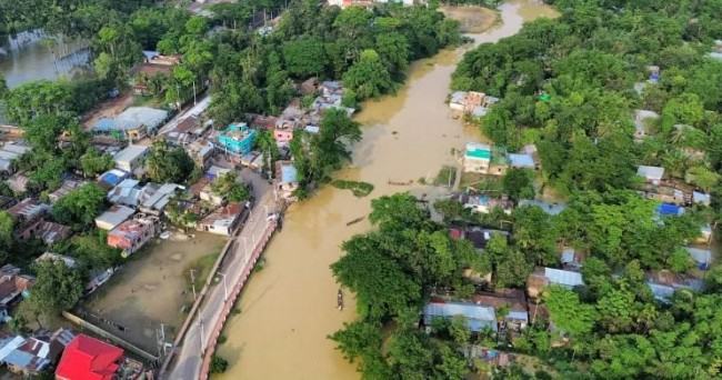 সিলেটে ৬ লাখ ৫৮ হাজার মানুষ এখনো পানিবন্দি