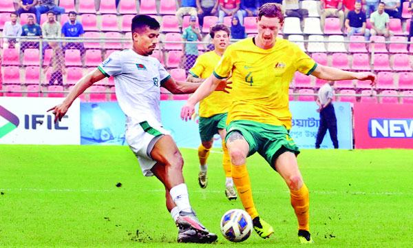 ২ গোলের হারে বাংলাদেশের সন্তুষ্টি