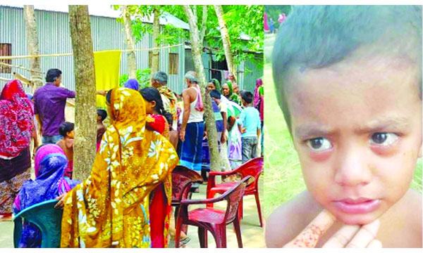 নিখোঁজের এক দিন পর পদ্মায় ভেসে উঠল শিশুর লাশ