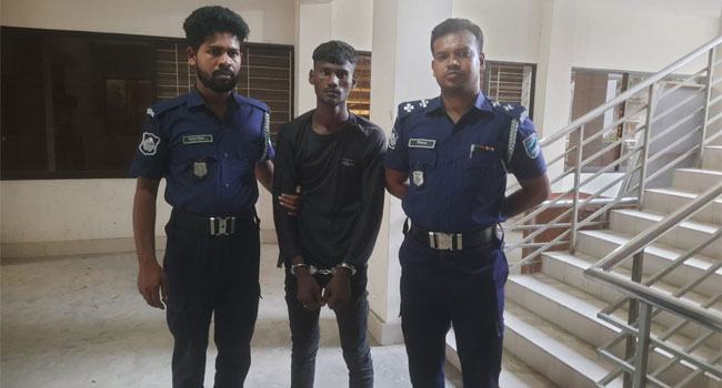 হোসেনপুরে স্কুলছাত্রীকে উত্ত্যক্ত করায় বখাটের কারাদণ্ড