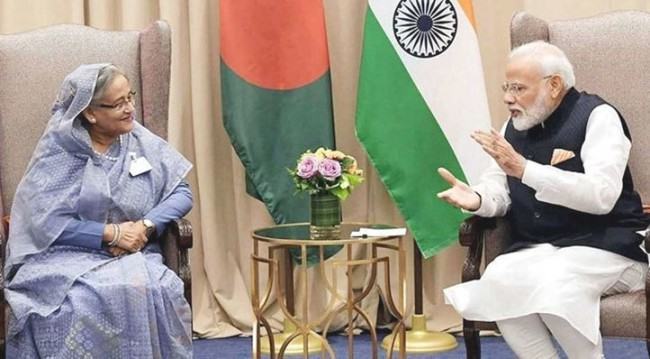 শেখ হাসিনা-মোদির বৈঠক : দু’দেশের সম্পর্ক আগামীতে আরো দৃঢ় করার ব্যাপারে আশাবাদী
