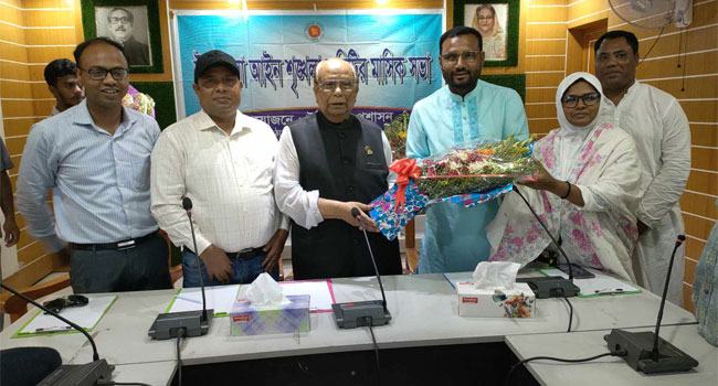 ঠাকুরগাঁওয়ে দায়িত্ব গ্রহণ করলেন নবনির্বাচিত উপজেলা চেয়ারম্যান