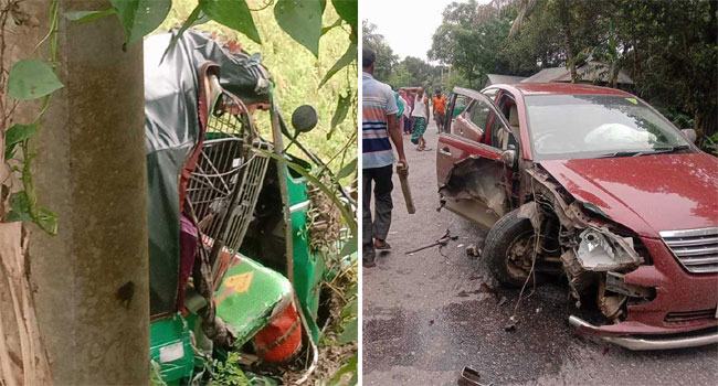 জামালপুরে সড়ক দুর্ঘটনায় মা নিহত, বেঁচে গেলো ২ শিশুসন্তান