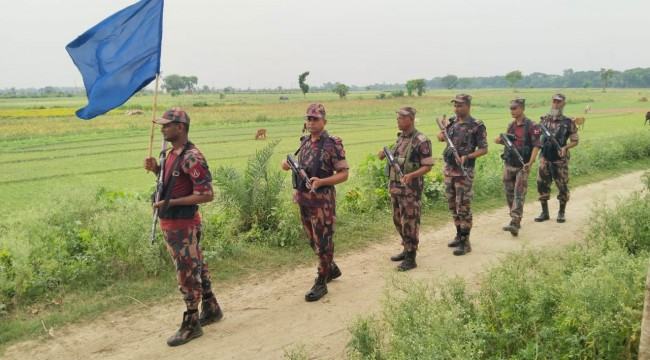 ভারতে চামড়া পাচার রোধে সীমান্তে সতর্কাবস্থায় বিজিবি