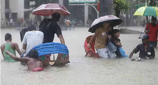 সিলেটে সাড়ে ৯ লাখ মানুষ পানিবন্দী