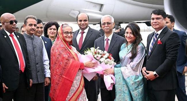 প্রধানমন্ত্রী দুই দিনের রাষ্ট্রীয় সফরে নয়াদিল্লি পৌঁছেছেন