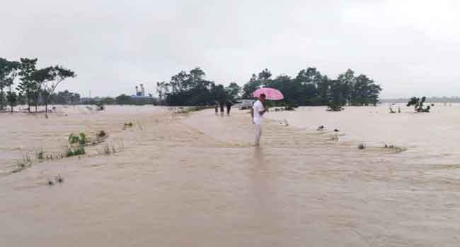 সিলেটের বন্যায় সাড়ে ১০ লাখ মানুষ পানিবন্দী