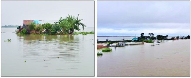 সিলেট-সুনামগঞ্জ অঞ্চলে বন্যার কিছুটা উন্নতি, রংপুরে অবনতি