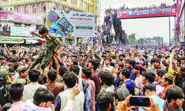 ১৬ বছরে বদলে যাওয়া আফগান ক্রিকেট