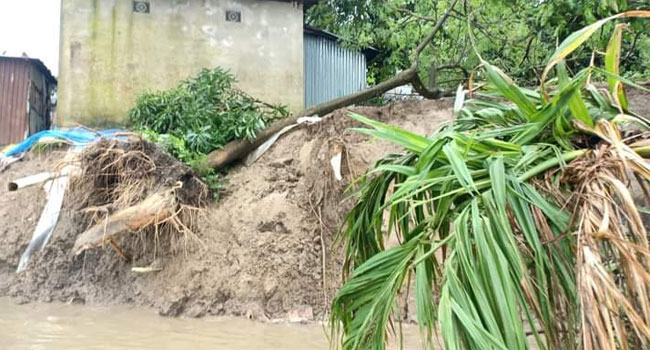 নাসিরনগরে তীব্র নদী ভাঙন, আতঙ্কে স্থানীয়রা