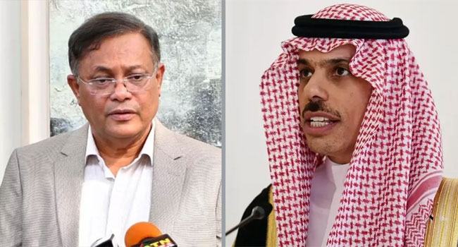 ঢাকা-রিয়াদ রাজনৈতিক বৈঠক : প্রাধান্য পাবে বাণিজ্য, বিনিয়োগ ও ক্রাউন প্রিন্সের সফর