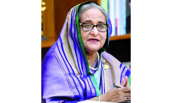 চতুর্থ শিল্পবিপ্লবের সুবিধা আহরণের লক্ষ্যে কাজ করে যাচ্ছি : শেখ হাসিনা
