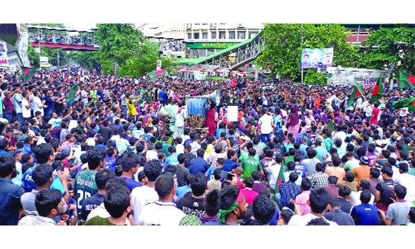 উত্তপ্ত কোটাবিরোধী আন্দোলন