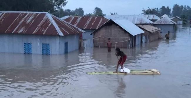 কুড়িগ্রামে ৫০ হাজার মানুষ পানিবন্দি