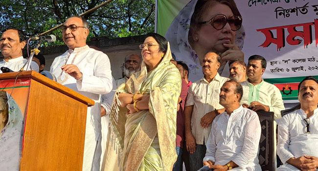 বাংলাদেশের জনগণ কোনো বিদেশী প্রভূত্ব মেনে নিবে না : মির্জা আব্বাস