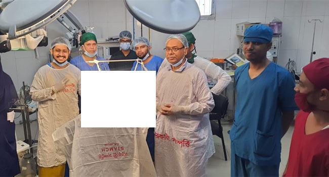 গাজীপুরে এক শিশুর ভেতর আরেক শিশু